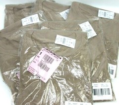 J Crew Mens Washed NO Pocket Jersey T Shirt Size XXL 2XL Camel Brown MSRP 24.50