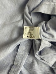Orvis Mens Sz L Light Blue Slub Knit V-Neck Short Sleeve Tee Soft Cotton Peru