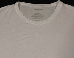 Tommy John Second Skin Stay Tucked CrewNeck Undershirt – White Size Large