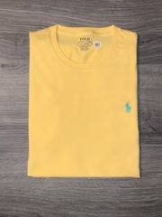 Polo Ralph Lauren Custom Slim Fit Short Sleeve Cotton T shirt Yellow Men’s Sizes