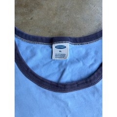 Old Navy Jakes Fireworks Vintage Y2K Ringer Tank Top Blue Distressed Mens XL