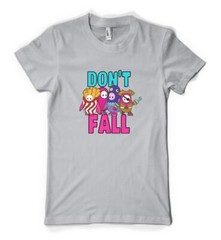 Don’t Fall Fallen Guys Gaming Personalised Unisex Adult T Shirt