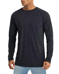 Men’s UV Sun Protection Shirts Long Sleeve Quick Dry Shirts Fishing Workout Tops
