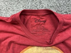 Disney Lion King Shirt Mens 2XL Red Hakuna Matata Graphic Tee Movie Silhouette