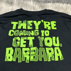 Night Of The Living Dead Coming To Get You Barbara Long Sleeve Black Green XL