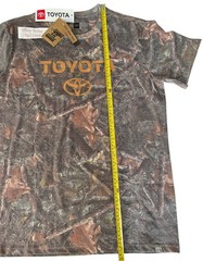 Official Licensed TOYOTA Camouflage Camo Crew T-Shirt (Men’s Large) New With Tag