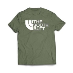 The South Butt Funny t-Shirt pordy