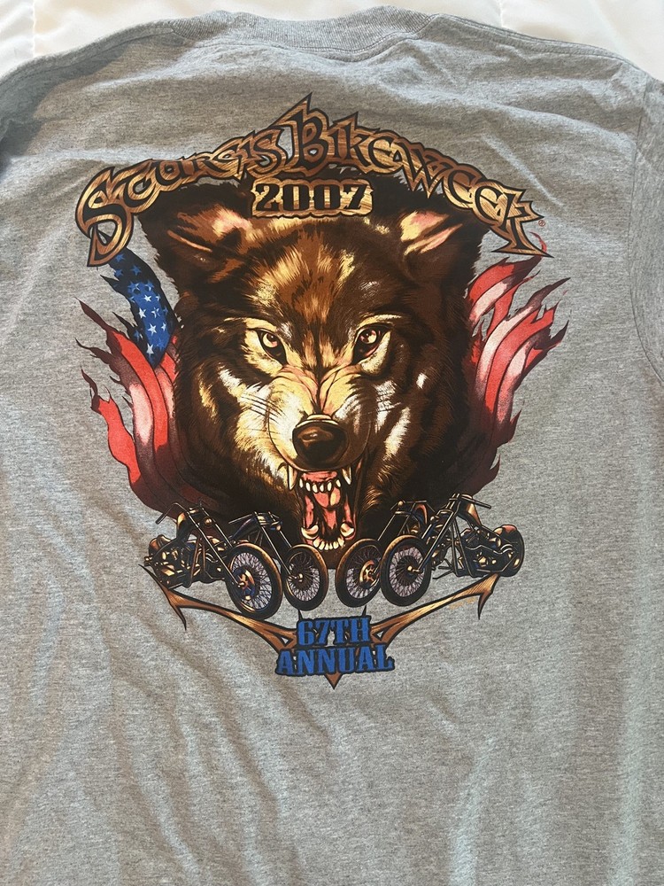 Sturgis Vintage 2007 Bike Week Long Sleeve T-Shirt-NWT – Medium (a1)