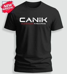 CANIK Superior Firearms Logo Black T-Shirt Gifts – USA Size S-5XL