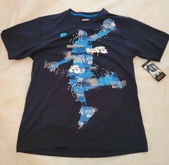 AND1 Men’s Graphic T-Shirt, Size M Color Navy