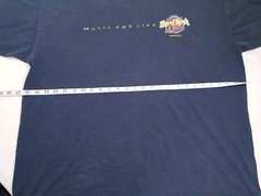 Vintage Hard Rock Cafe 30 days Montreal Tour Graphic Print T-Shirt Mens 2XL