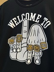 RARE Nike Kobe Bryant Welcome To LA Championship Rings T-Shirt Medium Vintage
