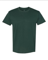 Hanes 5170 5XL EcoSmart Crewneck Short Sleeve Tee Pit to Pit 31″ Deep Forest