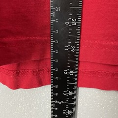 US Polo Assn Long Sleeve T Shirt Mens XL Red Logo USPA Crew Neck Big Letters
