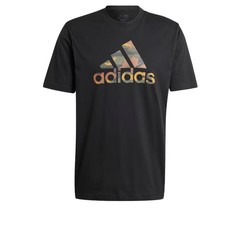 adidas men Camo Badge of Sport Graphic Tee