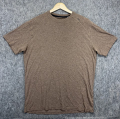 Tasc Carrollton T-Shirt Men’s Medium Brown Bamboo Short Sleeve Stretch