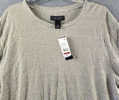 The Men’s Store at Bloomingdale’s Linen T-Shirt Men’s XL Mermaid Striped