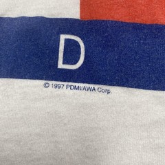 Vintage Puff Daddy Shirt Mens Large White 1997 Tommy Hilfiger Hip Hop Rap 90s