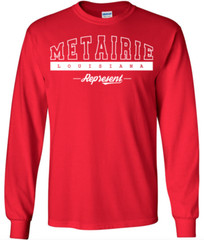 Metairie  Louisiana T-Shirt Long Sleeve Graphic tee
