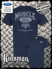 Ford High Performance Muscle V8 Logo 2-Sided T-Shirt – Mustang GT500 Shelby