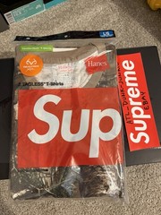 Supreme X Hanes Real Tree Camo Tees – 2 Pack Sz Large – NEW