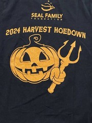 Navy Seal Family Foundation 2024 Harvest Howdown Tshirt Men’s M Black