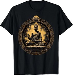 Buddha Meditation Yoga T-Shirt Zen Spiritual Graphic Tee