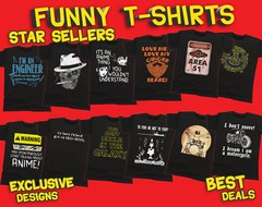 Mens FUNNY ORGANIC T-SHIRTS Motorbike Anime Cannabis Guitar Cycling Fishing Gift