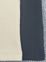 Calvin Klein Men’s Lot of 2 Size LARGE Black & Tan Waffle Tees NWT