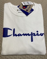 Champion Men’s Classic Jersey Script Logo T-Shirt Large New