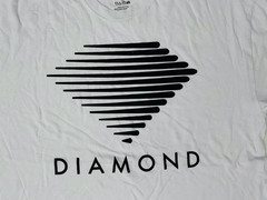 Men’s Diamond Supply Co Logo Men Graphic White T Shirt Size XL