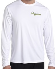 Salt Addiction microfiber long sleeve ocean tuna fishing t shirt 50+ uv UPF