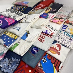 Wholesale Lot of 30 Vintage Short Sleeve Tee Shirts (Sizes In Description)