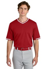 Sport-Tek Tough Mesh V-Neck Baseball Jersey ST221