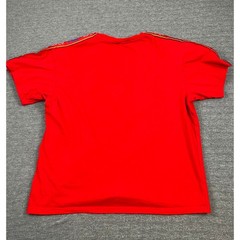 ENJOY COCA COLA Red Pocket T Shirt Logo “Have a Good Day” Shoulder Sleeve Size M