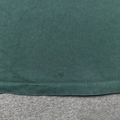 RSQ T Shirt Men’s Size S Green Boxy Cropped Tee Crew Neck Short Sleeve Casual