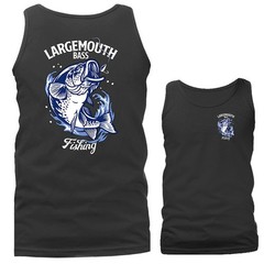 Largemouth Bass Legend Fishing Outdoor Sports Tank Top