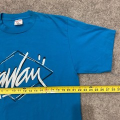 Vintage 90s Hawaii Center Logo Beach Surf Graphic Single Stitch Tee Adult XXL