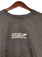 Nike After Dark Run Tour Los Angeles 2025 Graphic Longsleeve T Shirt SZ M Black