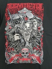 BABYMETAL Silk Top Hat Shirt T-shirt Tee Size Medium Brand New Unopened