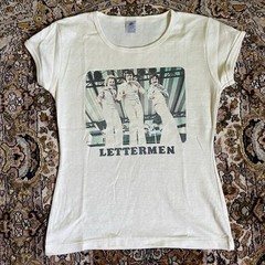 Rare Vintage 70s/80s The-Letterman Band Shirt XS Pop-Trio 16” x 23”