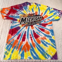 Brooklyn Michigan Racing Tie dye T-shirt Men’s size Large Gildan Tag