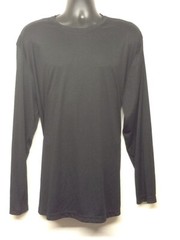 Sport-Tek Black LS Competitor Tee Breathable ST350LS Size 2XL SM1