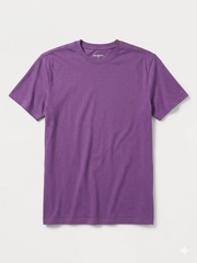 Goodfellow & Co Men’s Every Wear Tee M Medium Purple Standard Fit Crew Neck T-Sh