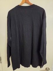 New Duluth Trading Co. Mens 2XL Long Tail Performance Black Long Sleeve Tee