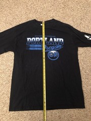 Portland Oregon Long Sleeve T Shirt Blue Medium Portland OR Registered Trademark