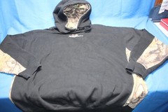 STRING STALKER BOW HUNTING XL Deer hunting Bow hunter Hoodie camo black