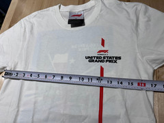 Formula 1 United States Grand Prix WHITE T-Shirt F1 Racing – Unisex Sz S