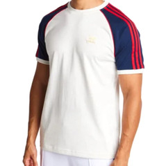 NEW MENS ADIDAS ORIGINALS 3-STRIPES CALIFORNIA TEE SHIRT ~SIZE MEDIUM #IY4865