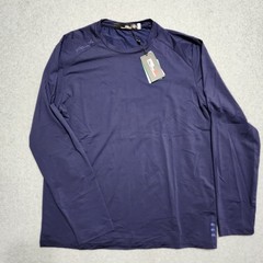 RLX Ralph Lauren Golf New Preformance Long Sleeve T-Shirt Large Navy NWT $128